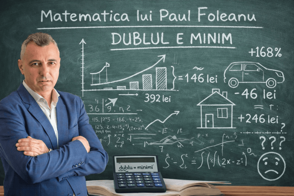 OPINIE | Matematica „per total ieși pe plus”: explicația fiscală a lui Paul Foleanu